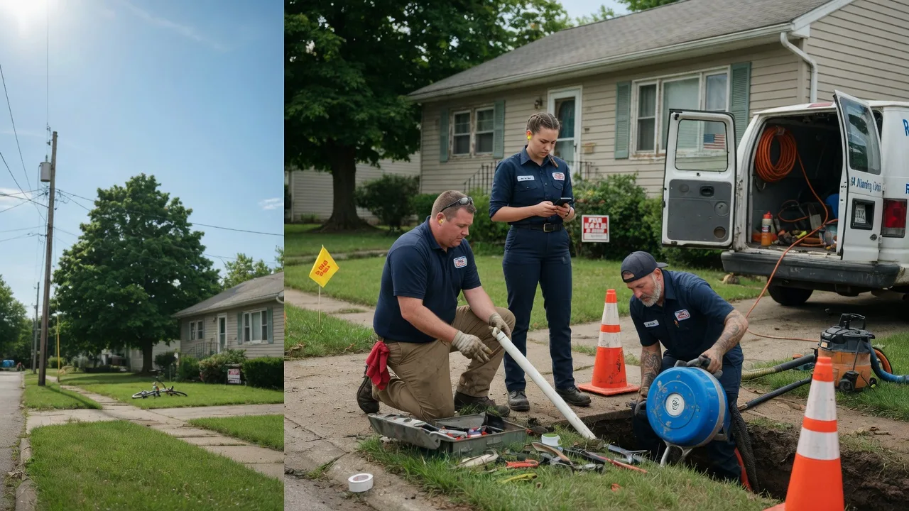 Sewer Line Repair in Drakesville, IA near me